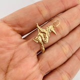 Dije Bruja 1.65g / 2.5cm Oro Amarillo 18K