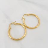 Candongas Candongas Espiral 1.55g / 2.6cm Oro Amarillo 18K