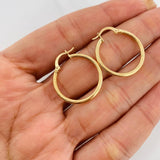 Candongas Candongas Espiral 1.55g / 2.6cm Oro Amarillo 18K