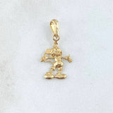 Dije Ratón Feliz 0.9gr / 2.3cm / Liso Oro Amarillo 18K