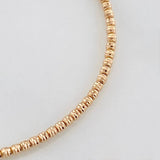 Pulso Aro Diamantado 2.75g / 17cm / 1.6mm Oro Rosa 18K