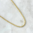 Cadena Peruana 9.25gr / 60cm / 2.2mm Oro Amarillo +3 18K ©