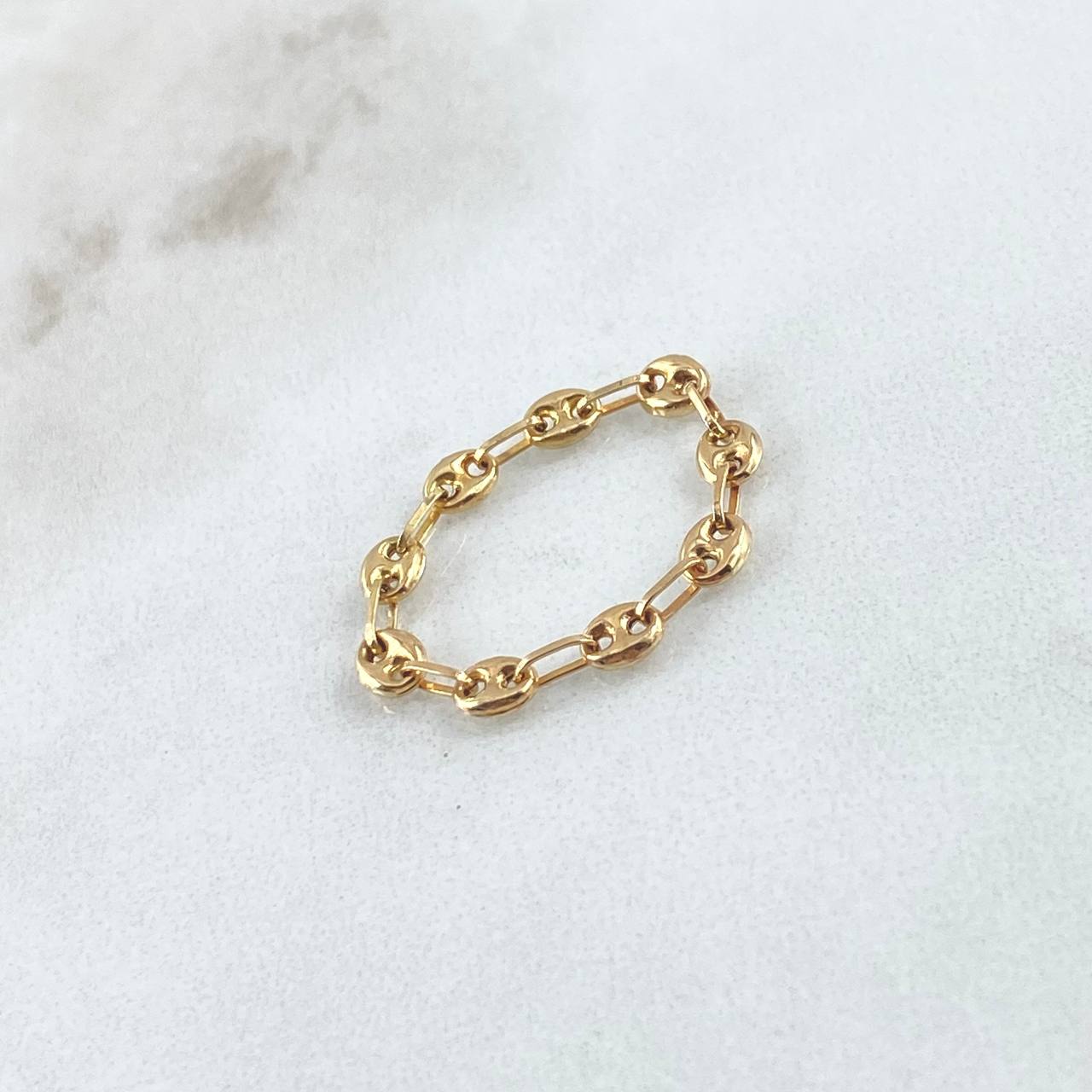 Anillo GC 0.5gr / T6 - T6 1/2 / Oro 18K