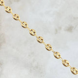Pulso GC 3.15gr / 18cm / 4mm Liso Oro Amarillo 18K *