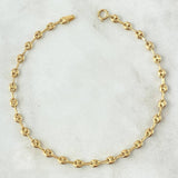 Pulso GC 2.8gr / 20cm / 4.2mm Liso Oro Amarillo 18K