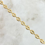 Pulso GC 2.3gr / 20cm / 3.2mm liso Oro Amarillo 18K ©