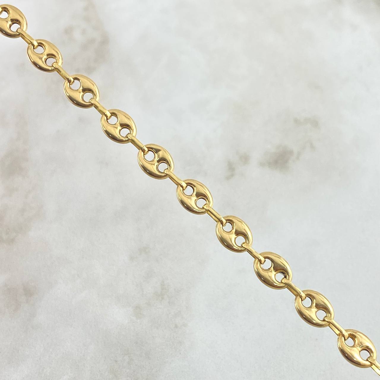 Pulso GC 2.1gr / 18cm / 3.2mm Liso Oro Amarillo 18K