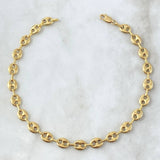 Pulso GC 2.05gr / 18cm / 3.2mm Liso Oro Amarillo 18K
