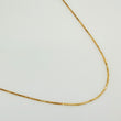 Cadena Veneciana 3.4gr / 60.5cm / 0.56mm Oro Amarillo +3 18K %
