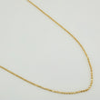 Cadena Militar 5.45gr / 61cm / 1.25mm Oro Amarillo +3 18K %
