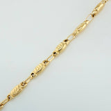 Pulso Rustico Tornillo 4.45gr / 20.5cm / 3.83mm Oro Amarillo 18K %