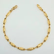 Pulso Rustico Tornillo 4.45gr / 20.5cm / 3.83mm Oro Amarillo 18K %