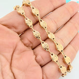 Cadena Rustico Tornillo 15.55gr / 62cm / 5.58mm Oro Amarillo 18K %