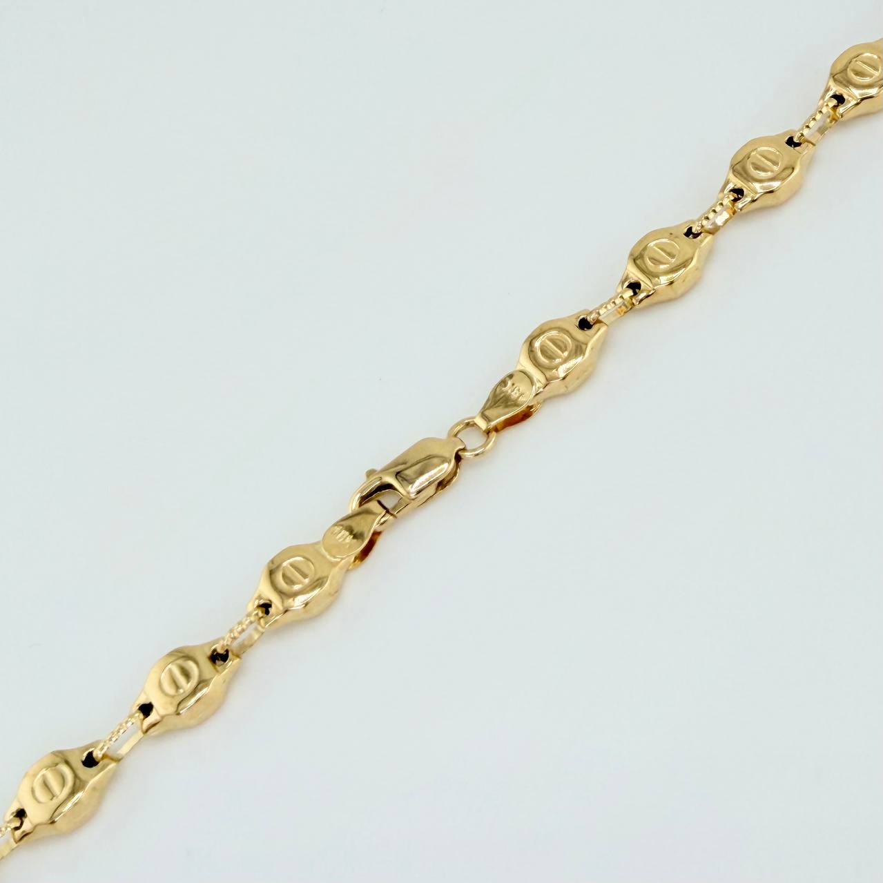 Cadena Rustico Tornillo 15.55gr / 62cm / 5.58mm Oro Amarillo 18K %