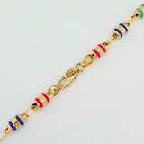 Cadena Rustico Barril 11.6gr / 52.5cm / 4.28mm Oro Amarillo 18K %