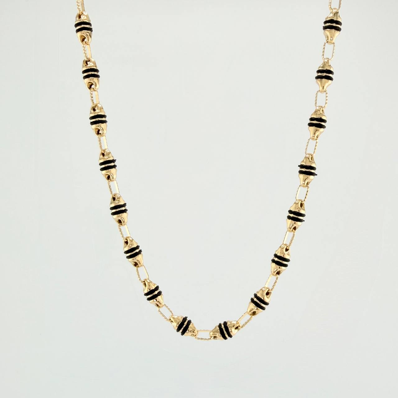 Cadena Rustico Barril 14.2gr / 62cm / 4.2mm Oro Amarillo 18K %