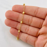 Pulso Denario virgen milagrosa 2.75g / 20.05cm / 3.79mm Oro Amarillo 18K