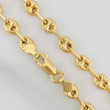 Cadena Gc diamantada 4.95g / 45cm / 3.27mm Oro Amarillo 18K
