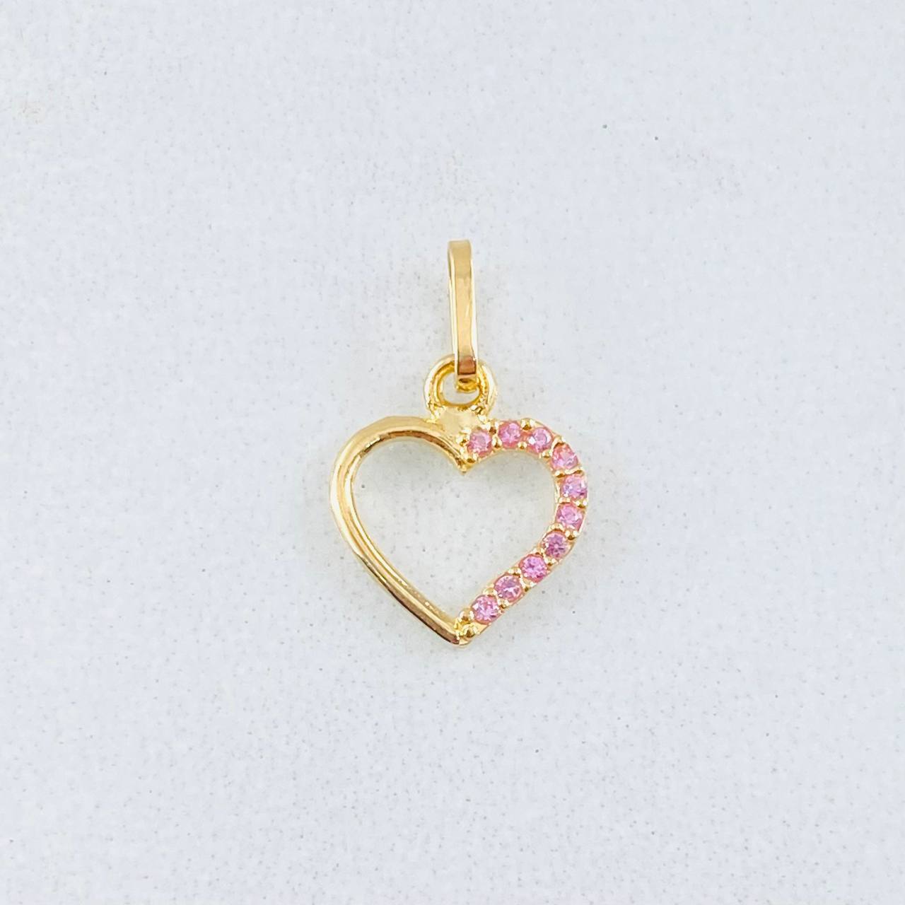 Dije Corazón 0.3gr / 1.5cm / Oro Amarillo 18K ©