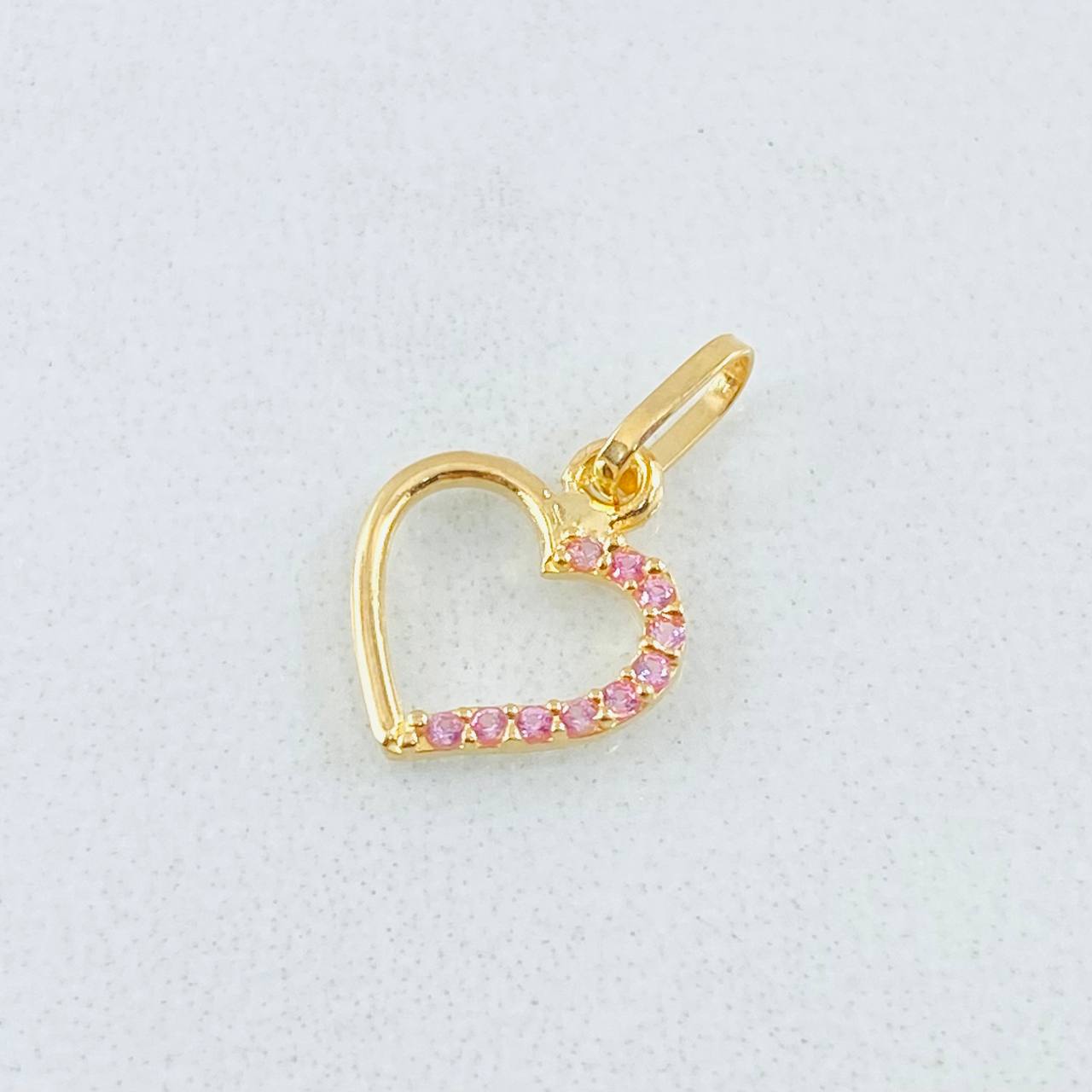 Dije Corazón 0.3gr / 1.5cm / Oro Amarillo 18K ©