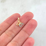 Dije Mariposa 0.5gr / 1.5cm / Oro Amarillo 18K ©