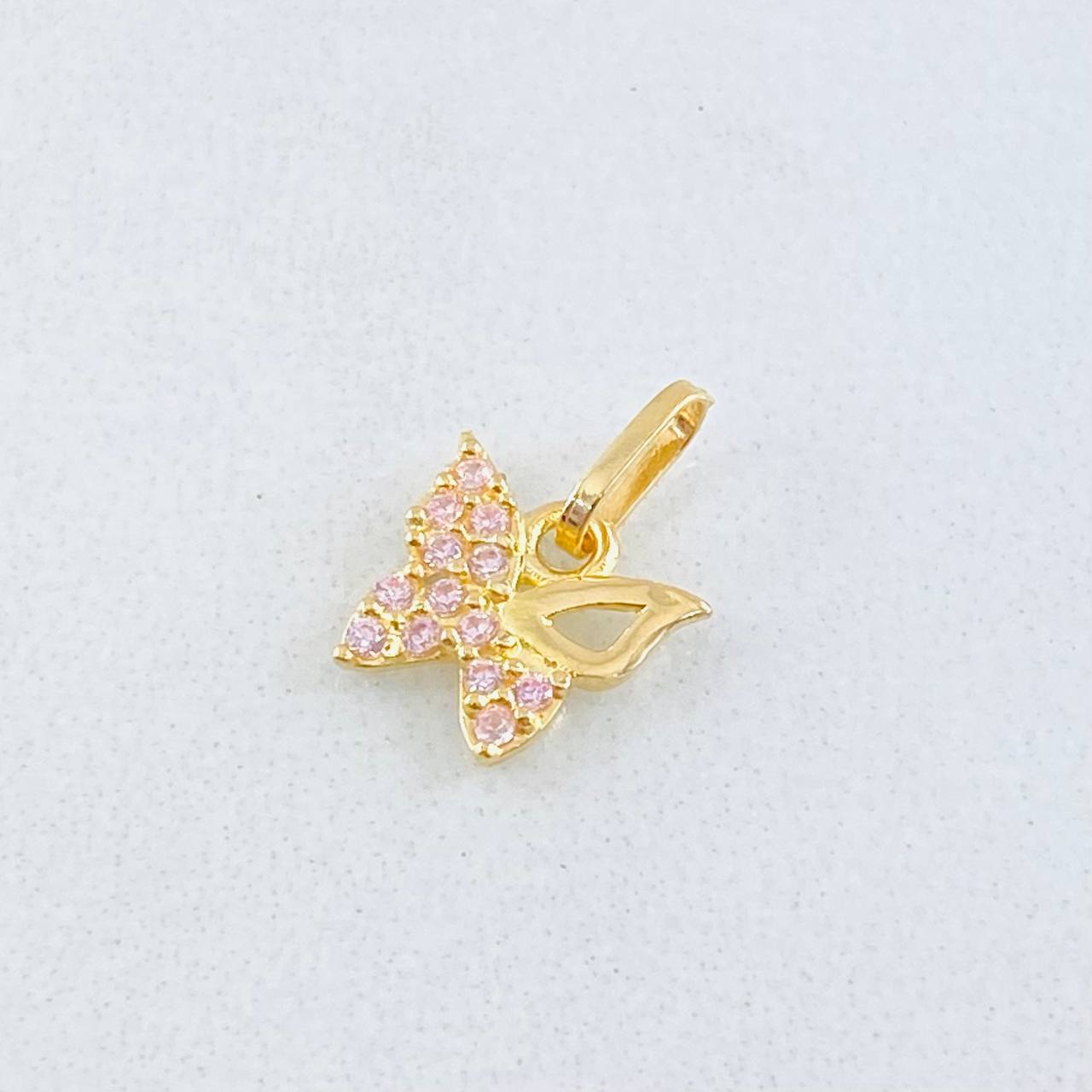 Dije Mariposa  0.45gr / 1cm / Oro Amarillo 18K