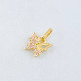Dije Mariposa 0.4gr / 1cm / Oro Amarillo 18K