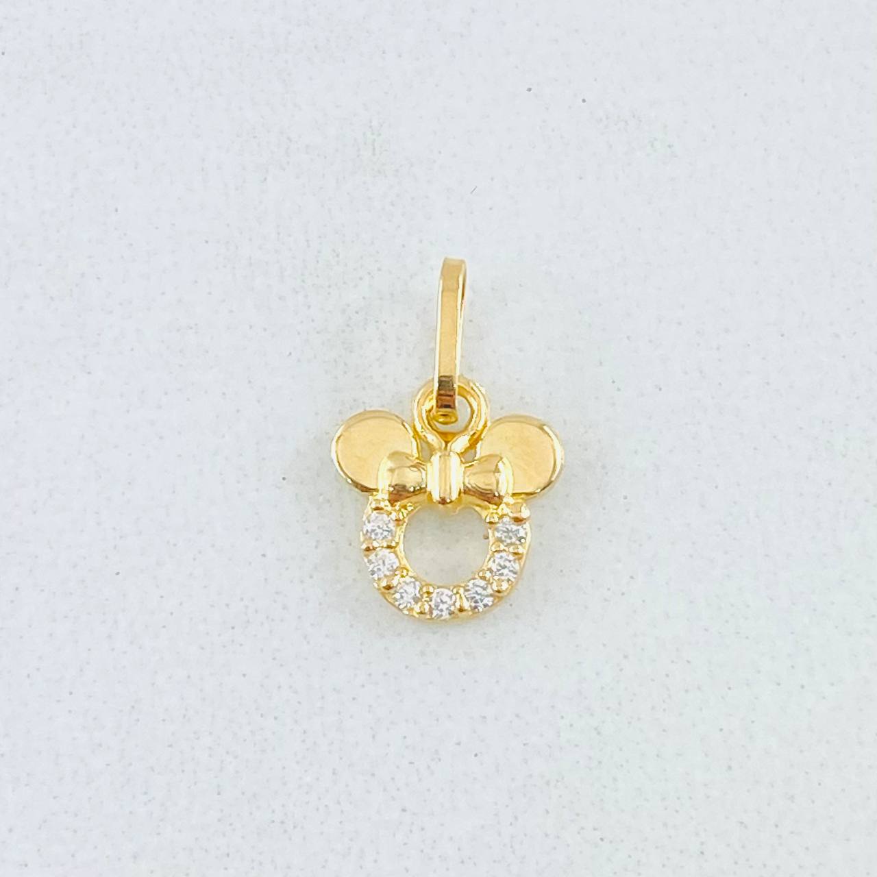 Dije Ratón 0.35gr / 1.3cm / Oro Amarillo 18K ©