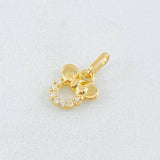 Dije Ratón 0.35gr / 1.3cm / Oro Amarillo 18K ©