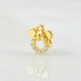 Dije Ratón 0.35gr / 1.3cm / Oro Amarillo 18K ©