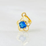 Dije Flor 0.4gr / 1.4cm / Oro Amarillo 18K