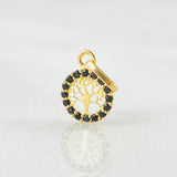 Dije Arbol De La Vida 0.3gr / 1.4cm / Oro Amarillo 18K