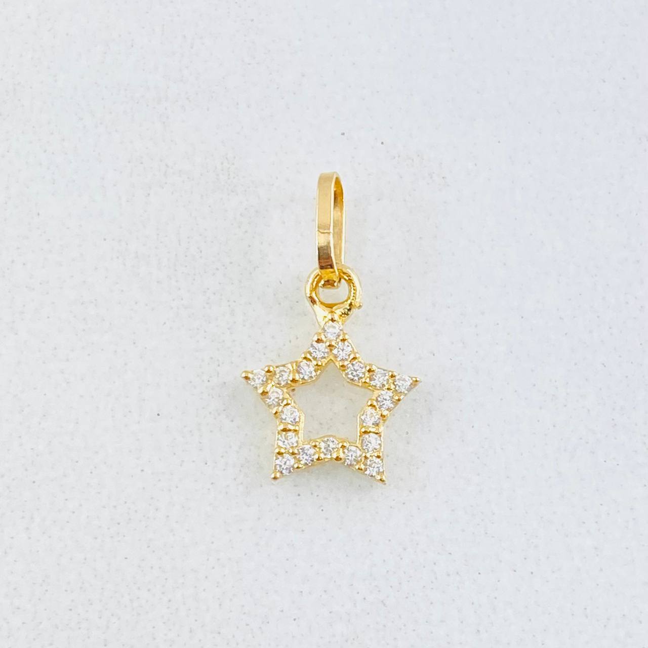Dije Estrella 0.35gr / 1.4cm / Oro Amarillo 18K