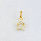 Dije Estrella 0.35gr / 1.4cm / Oro Amarillo 18K