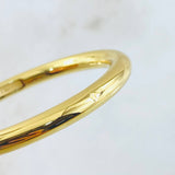 Candongas  Aro Liso Abultado 4.85gr / 5.6cm / Oro Amarillo +4 18K (Oferta)