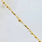 Rosario Virgen Milagrosa 8.4gr / 45cm / Oro Amarillo 18K ©