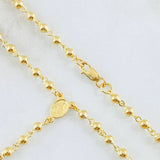 Rosario Virgen Milagrosa 8.4gr / 45cm / Oro Amarillo 18K ©