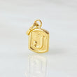 Dije Letra J 0.3g / 1.5cm Oro Amarillo 18K