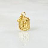 Dije Letra E 0.35gr / 1.5cm / Oro Amarillo 18K ©