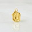 Dije Letra C 0.3gr / 1.5cm / Oro Amarillo 18K
