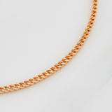 Pulso Franco 3.45g / 20cm / 2.03mm Oro Rosa 18K