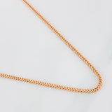 Cadena Franco 9.05g / 60cm / 2.18mm Oro Rosa 18K