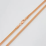 Cadena Franco 9.05g / 60cm / 2.18mm Oro Rosa 18K