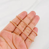 Cadena Franco 9.05g / 60cm / 2.18mm Oro Rosa 18K