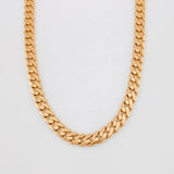 Cadena Cubana Infinito 18.1g / 60cm / 4.86mm Oro Rosa 18K