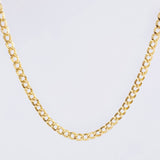 Cadena Cubana 2,35gr / 45cm-2.4mm Oro Amarillo +1 18K ©