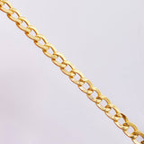 Cadena Cubana 2,35gr / 45cm-2.4mm Oro Amarillo +1 18K ©