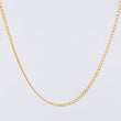 Cadena Cubana 1.75g / 50cm / 2mm Oro Amarillo 18K