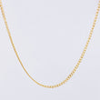 Cadena Cubana 5.85g / 70cm / 4.3mm Oro Amarillo 18K
