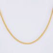 Cadena Cubana 5.65g / 70cm / 2.1mm Oro Amarillo 18K